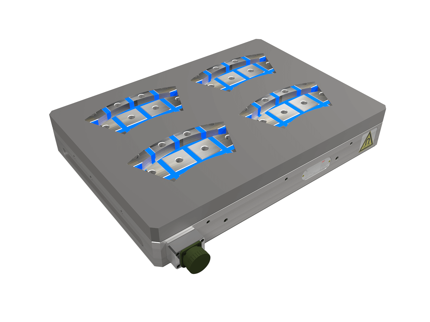 Application with pole bars/plates